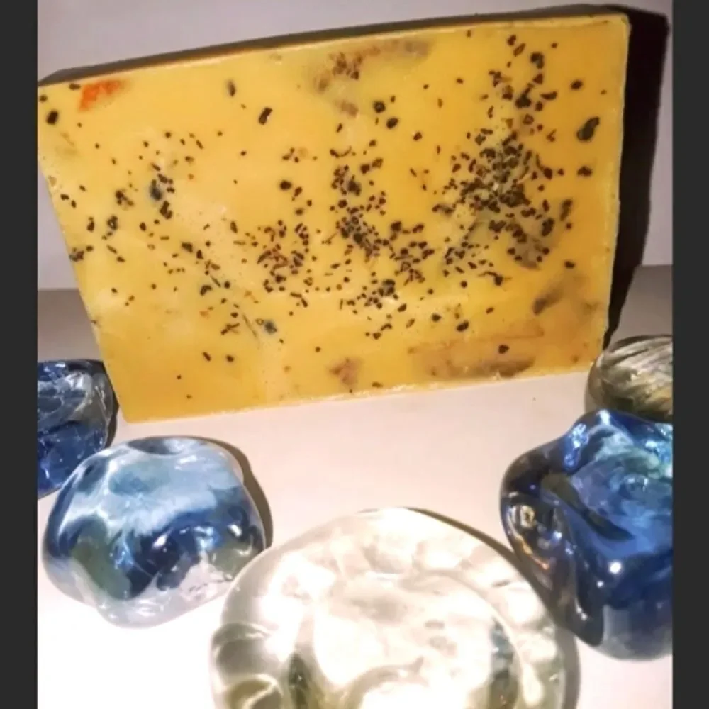 HAND CRAFT𝅺CITRUS TEA LEAVES SOAP BAR